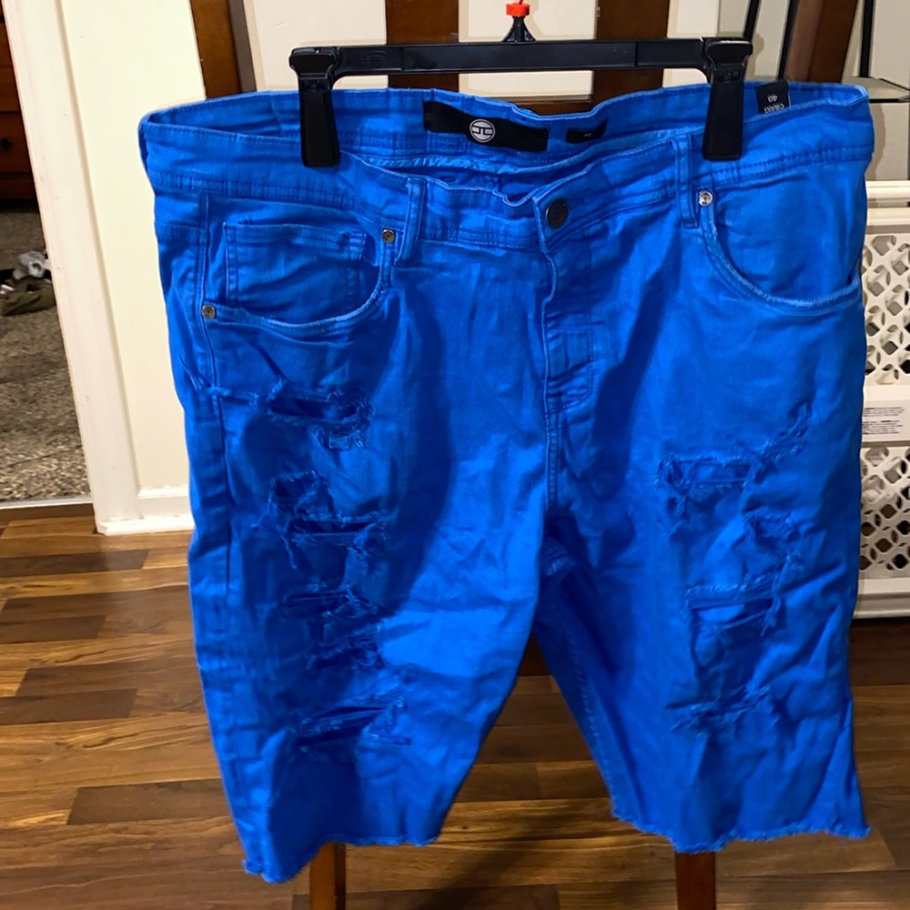 Men’s blue Jean shorts size 40 brand Jordan Craig